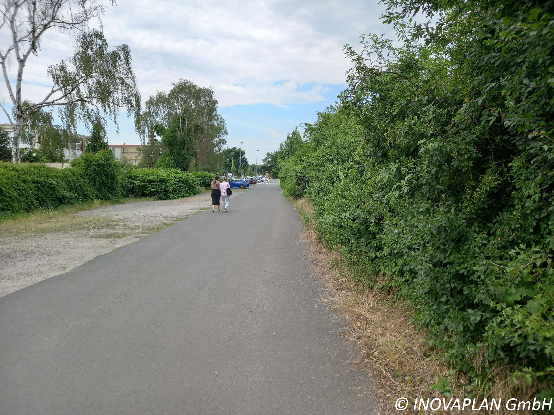 Bestandssituation des Lämmerspieler Wegs in Mühlheim